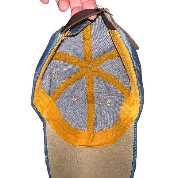 EUC! Embellished Denim Cap with QUEEN Multicolor Gems - Picture 4 of 4